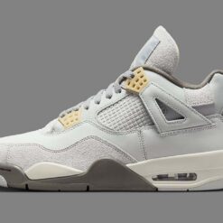 Alternative view of Jordan 4 Retro SE Craft Photon Dust