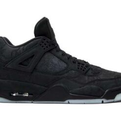 Alternative view of Jordan 4 X KAWS Black