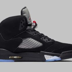 Alternative view of Jordan 5 Retro Black Metallic Reimagined
