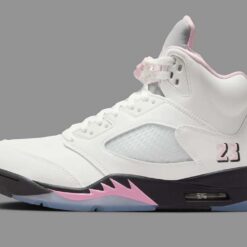 Alternative view of Jordan 5 Retro Medium Soft Pink