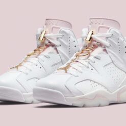 Jordan 6 Retro Gold Hoops - W