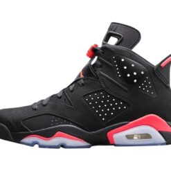 Alternative view of Jordan 6 Retro Infrared Black 2014