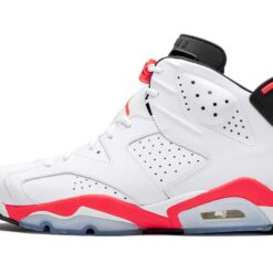 Alternative view of Jordan 6 Retro Infrared White 2014