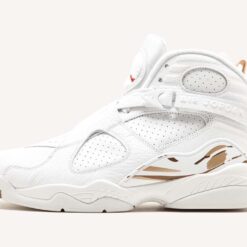 Alternative view of Jordan 8 Retro OVO White