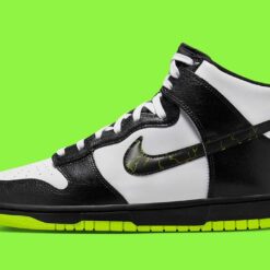 Alternative view of Nike Dunk High Electric Panda