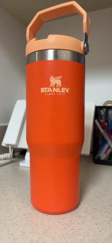 Tigerlily Stanley 30 Oz. IceFlow Flip Straw Stainless Steel Vacuum Insulated Tumbler photo review