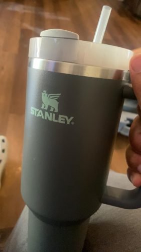 Charcoal Stanley 40 Oz. Quencher H2.0 FlowState Stainless Steel Vacuum Insulated Tumbler photo review