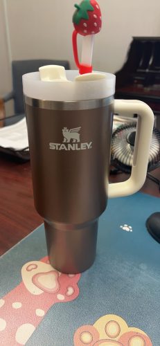 Rose Quartz Glow Stanley 40 Oz. Quencher H2.0 FlowState Stainless Steel Vacuum Insulated Tumbler photo review